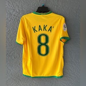 Brazil Jersey Kaka Yellow 2006
